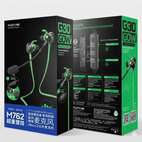Plextone G30 GOW M762 Dual Mode Gaming Headset (New Version) Type-C